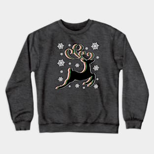 Reindeer Christmas Crewneck Sweatshirt